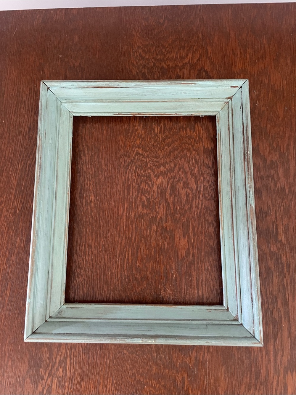 Rustic blue Picture wood Frame